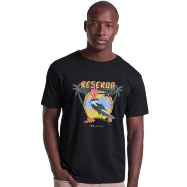 Imagem de Camiseta Reserva Masculina Summer Cities World Tour Preta, M/M