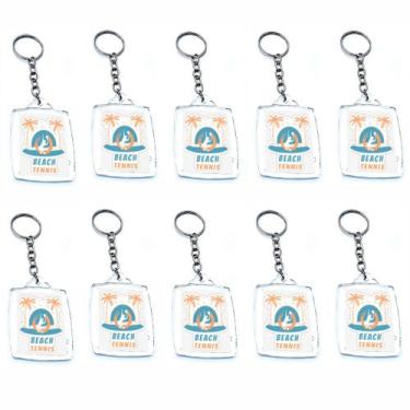 Imagem de Kit 25 Chaveiros Beach Tennis Tênis de Praia Presente Brinde - PO
