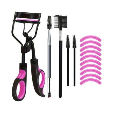Imagem de Modelador De Cílios Profissional Feminino Com 10 Peças De Almofadas De