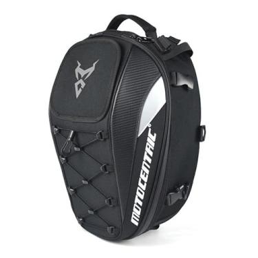 Imagem de Bolsa Traseira para Motoqueiro 11L, Impermeável, Aerodinâmica, Multiuso para Viagem e Dia a Dia