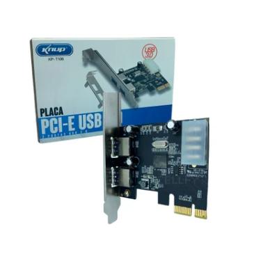 Imagem de Placa Pci-e USB 3.0 Knup Kp-t106