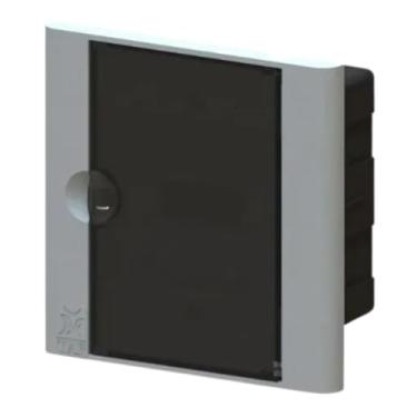 Imagem de Quadro Central Elétrico Disjuntor Fumê 04din 03nema Taf (Tampa Fumê)