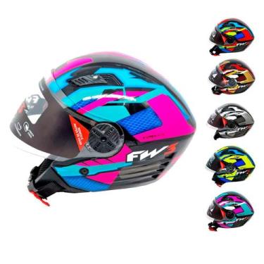 Imagem de Capacete De Moto Aberto FW3 X Open Linha Completa com Diversos Modelos
