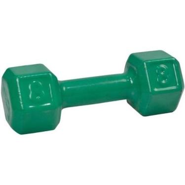 Imagem de Halter Sextavado Emborrachado 08KG PÇ - Equipa Academia