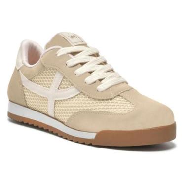 Imagem de Tênis Via Marte Feminino Com Amortecimento E Estilo, 38, Baunilha, Mar