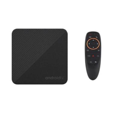 Imagem de Caixa De TV Android 8K T8 128GB Grande Memória Allwinner H313 Reprodut