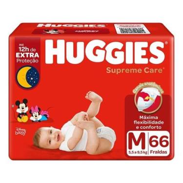 Imagem de Fralda Huggies Supreme Care M C/ 66 Unidades