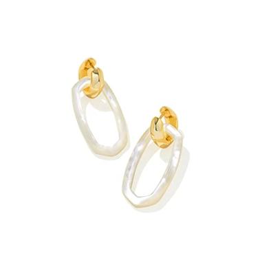 Imagem de Kendra Scott Danielle Link Brincos dourados/marfim madrepérola tamanho único, One Size, Pérola