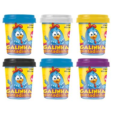 Imagem de Kit de Massinhas Galinha Pintadinha e Família 616 - Super Toys