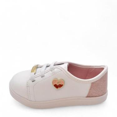 Imagem de Tênis Bebê Molekinha REF: 2118588 NAPA-VERNIZ, Branco, 19