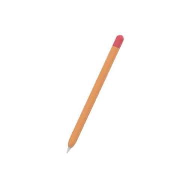 Imagem de Protetor de silicone para Apple Pencil 1 Orange - Lightbek Official St