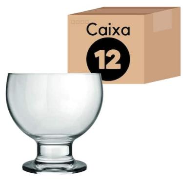 Imagem de Taça Sorvete Sobremesa Açai Paulista 400ml Nadir com 12 peças