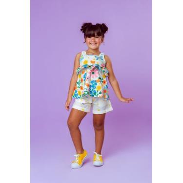 Imagem de Conjunto Flora Amarelo Bebê - Flor de Mãe, 12