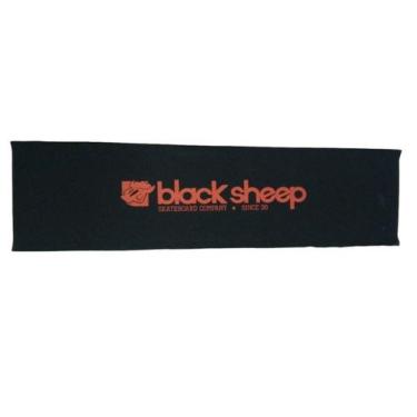 Imagem de Lixa Black Sheep Emborrachada Preta Para Skate