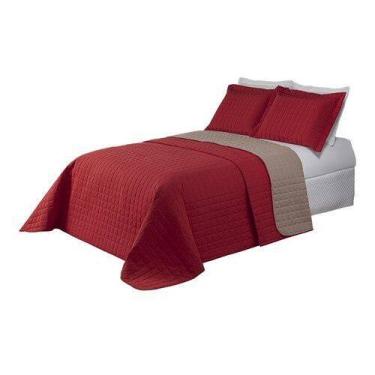 Imagem de Cobre Leito Casal Dupla Face Premium - Chrisney Bordados