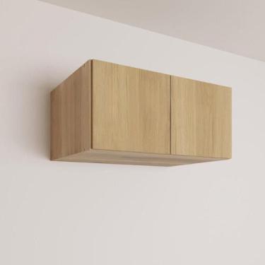 Imagem de Ponte Modular 80cm com 2 Portas Jade CabeCasa MadeiraMadeira Avelã