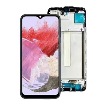 Imagem de Digitalizador de tela sensível ao toque para Samsung M34 5G M346B M346B/DS LCD para Samsung M346 LCD com moldura