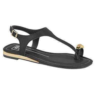 Imagem de Sandália Moleca Rasteira Detalhe no Dedo