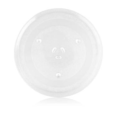 Imagem de Prato Giratório de Vidro para Micro-Ondas WB49X10097, Bandeja Giratória Vidro Micro-Ondas 28,58cm para GE Samsung Substitui WB39X0078 WB49X10034 DE63-00624A EAP651544 PS651544