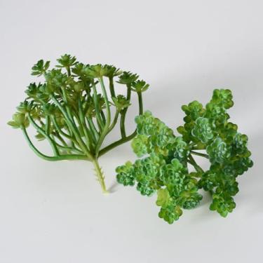 Imagem de 4 peças guirlanda de hera artificial – folhas verdes falsas para pendurar videiras sem bacia para decoração de quarto, parede de quarto, cenário de festa na selva, casamentos, jardim ao ar livre