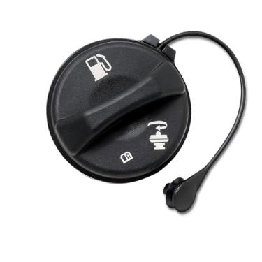 Imagem de Tampa de combustível GT261 compatível com Chevy GMC Cadillac Silverado Sierra Express Savana S10 Sonoma Blazer Jimmy Astro Safari Malibu Cavalier Camaro DeVille Eldorado Seville C1500 19207873 Tampa