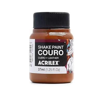 Imagem de Verniz Para Couro Acrilex 100ml Base Água – Acabamento Semibrilho, Fosco ou Brilhante, Proteção e Durabilidade Para Couro Natural e Sintético (CASTANHO 474)