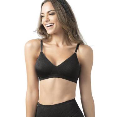Imagem de Sutiã Poás DeMillus 61411, Preto, 48