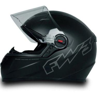 Imagem de Capacete Moto Fw3 Gt2 Gt5 Viseira Cristal Com Narigueira, GT CLASSIC, 