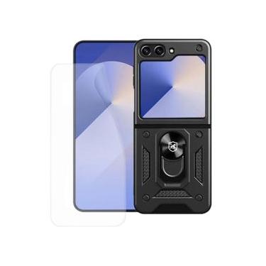 Imagem de Kit Capa Dinamic Cam e Película Hydrogel HD para Samsung Galaxy Z Flip 6 - Gshield