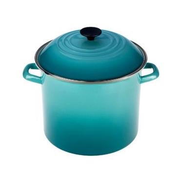 Imagem de STOCKPOT LE CREUSET EM AÇO INOX ESMALTADO 22CM 7,6L