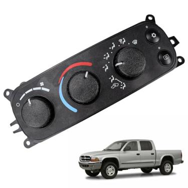 Imagem de Módulo de controle climático do aquecedor HVAC A/C 599-212 compatível com Dodge Ram 1500/2500/3500 2002-2005 e Dakota 2001-2004 - Substitui 55055905AA 55055905AD 55055905AE 55055905A5905AF Painel de