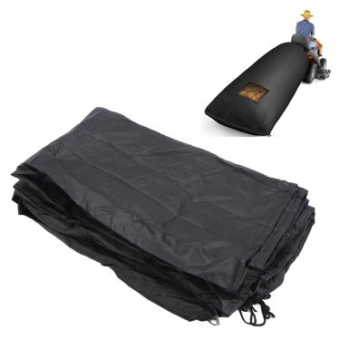 Imagem de Tnfeeon Saco de Folhas para Trator de Gramado, Saco Coletor de Grama 78,7 X 51,1 Polegadas Grande Capacidade para Coleta Rápida de Folhas Design de Ventilação de Malha Atualizado