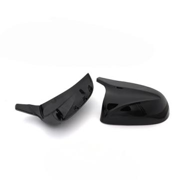 Imagem de Capa Para Espelho Lateral Do Carro Conchas Estilo-M Tampa Retrovisor Padrão De Fibra De Carbono Capa Para Espelho Compatível Com BMW X3 X4 X5 X6 X7 G01 G02 G05 G06 G07 2018-2022(Black)