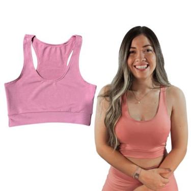 Imagem de Top Suplex Alta Sustentação Corrida Academia Treino Fitness Estilo Nad