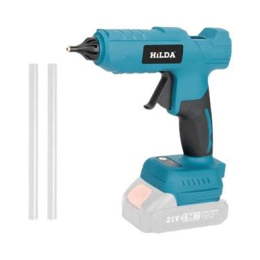 Imagem de Pistola De Cola Quente Elétrica Sem Fio HILDA Com Bico De Precisão 11 