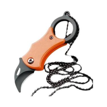 Imagem de Mini Canivete Portátil De Aço Inoxidável Com Chaveiro, Descascador, Lâ