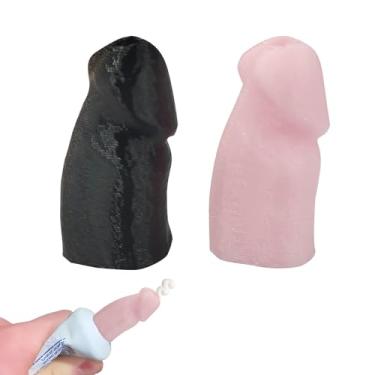 Imagem de Dispensador de pasta de dente para pênis engraçado - tampa de pasta de dente sem bagunça, presentes de mordaça para adultos para amigos, item de banheiro divertido e bem-humorado, presentes divertidos