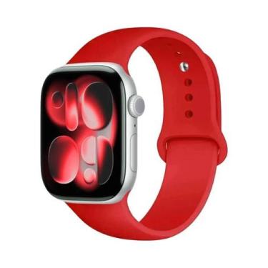 Imagem de Pulseira De Silicone Esportiva De 46mm, 42mm, 45mm, 44mm, 40mm Para Ap