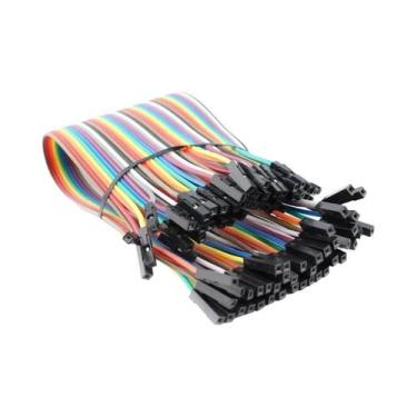 Imagem de Cabo Jumper Dupont De 20 Pinos, 20cm, Macho Para Macho/Fêmea, Para Kit