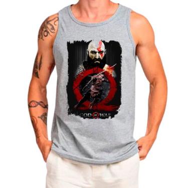 Imagem de Camiseta kratos god of war games jogos camisa masculina lançamento 01 