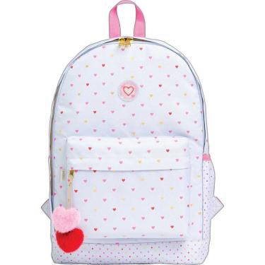 Imagem de MOCHILA ACADEMIE CORACAO METALIZADO AZUL TILIBRA