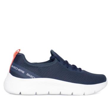 Imagem de Tênis Feminino Skechers Go Walk Flex Marinho/Branco-Feminino