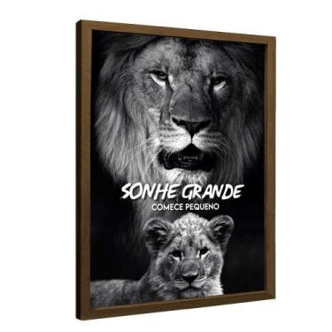 Imagem de Quadro Motivacional Sonhe Grande - TACOLADO PAPEL DE PAREDE, 30 x 40cm