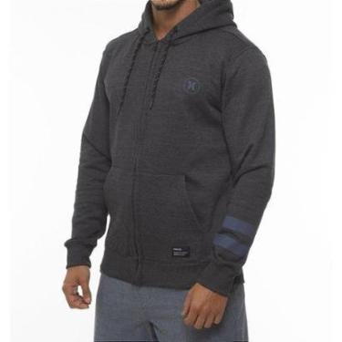 Imagem de Moletom Hurley Aberto Circle Icon Oversize WT23-Masculino