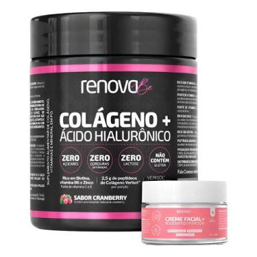 Imagem de Colágeno Verisol + Ácido Hialurônico Cranberry Renova Be Col - Congrat