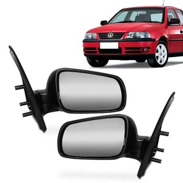Imagem de Par Retrovisor Gol G3 Fase 1 e 2 G4 2 portas s/ controle - Retrovex