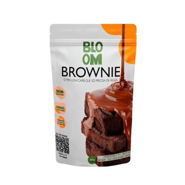 Imagem de Mistura em Pó Brownie Low Carb Sem Glúten e Sem Lactose Bloom  250g