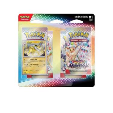 Imagem de Pokémon Evolução Prismática Jolteon Flareon Vaporeon Copag -