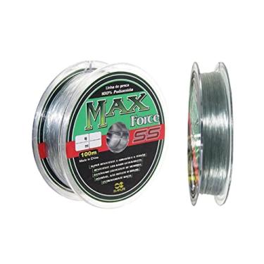 Imagem de Linha de Pesca Monofilamento Maruri Max Force SS Transparente 7.5 0.45mm 100m