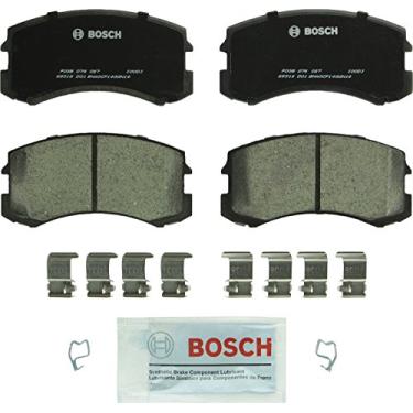 Imagem de BOSCH BC904 QuietCast Conjunto de pastilhas de freio a disco de cerâmica premium - compatível com Mitsubishi Lancer selecionado; dianteiro